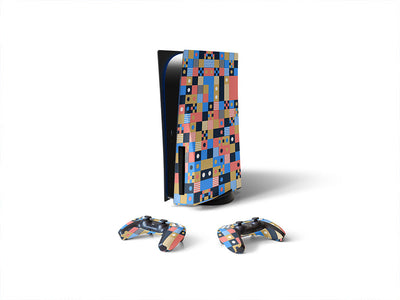 shuffle play mosaic Sony PS5 DIY Skin