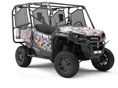 Shuffle Play Mosaic Utility Vehicle Vinyl Wrap