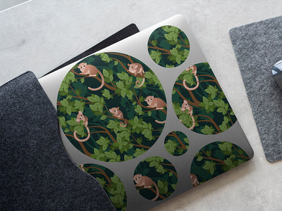 shy tarsiers animal DIY Laptop Stickers