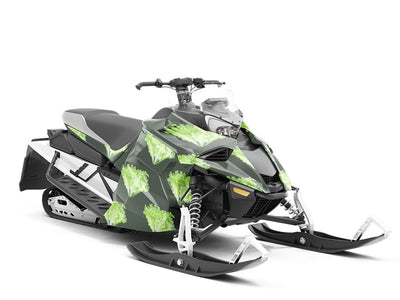 Sierra Batavia Vegetable Custom Wrapped Snowmobile