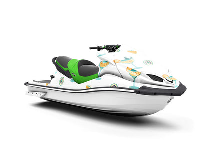 Siesta Time Alcohol Jet Ski Vinyl Customized Wrap