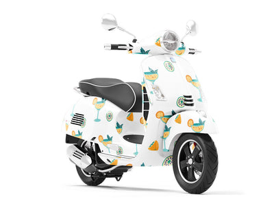 Siesta Time Alcohol Vespa Scooter Wrap Film