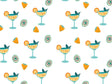 Siesta Time Alcohol Vinyl Wrap Pattern~Rwraps Series 914 Digitally Printed Vinyl Wrap~0