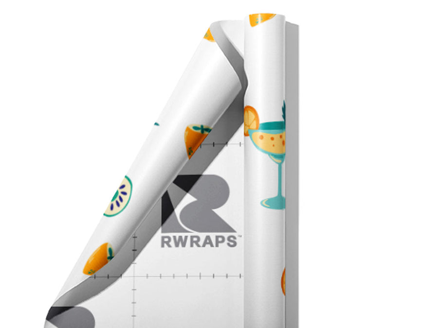 Siesta Time Alcohol Wrap Film Sheets~Rwraps Series 914 Siesta Time Alcohol Scrolled Sheet~3