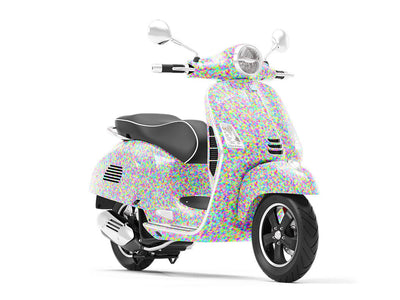Signing Off Pixel Vespa Scooter Wrap Film