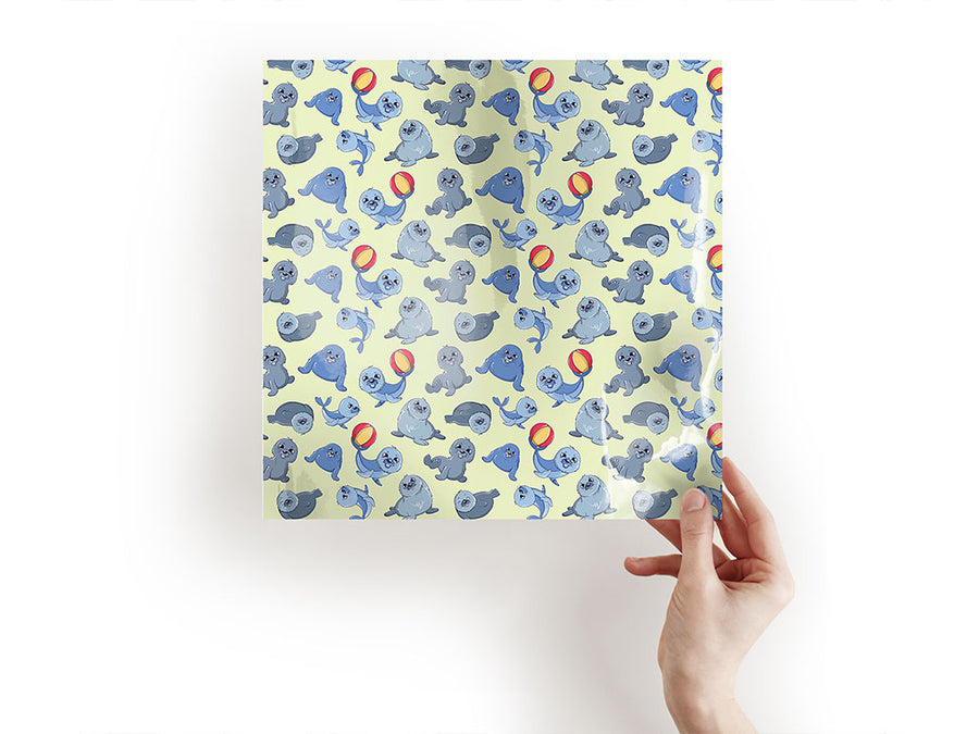 silly seals salt water Craft Sheets