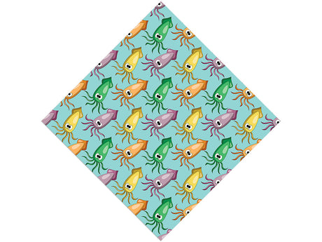 Silly Squids Marine Life Vinyl Wrap Pattern