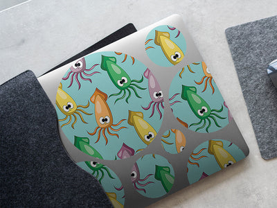 silly squids salt water DIY Laptop Stickers