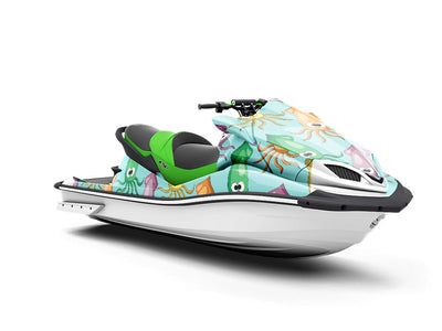 Silly Squids Marine Life Jet Ski Vinyl Customized Wrap