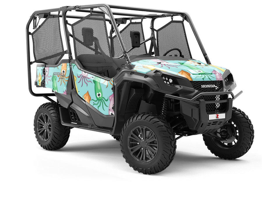 Silly Squids Marine Life Utility Vehicle Vinyl Wrap