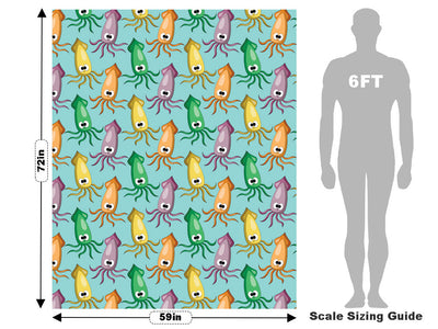 Silly Squids Marine Life Vehicle Wrap Scale~Rwraps Series 914 Silly Squids Marine Life Measurements~1