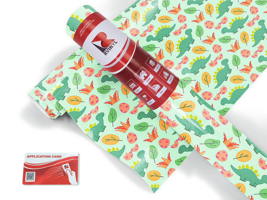 silly stegosaurus dinosaur Craft Vinyl Roll