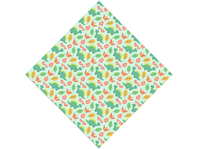 Silly Stegosaurus Dinosaur Vinyl Wrap Pattern