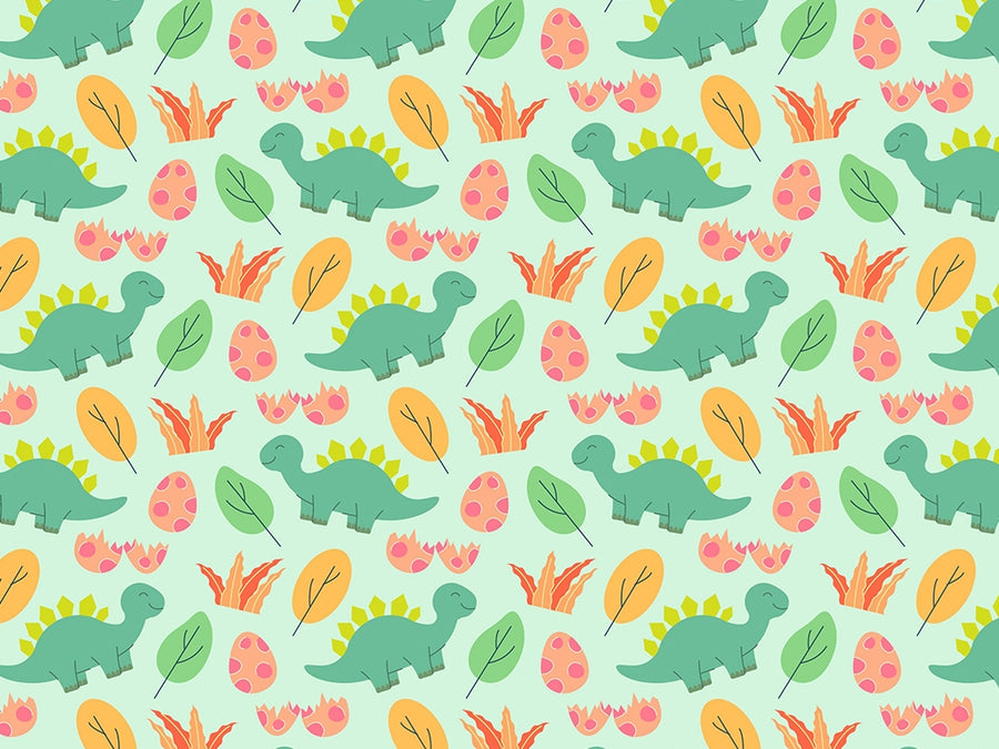 Silly Stegosaurus Dinosaur Vinyl Wrap Pattern~Rwraps Series 914 Digitally Printed Vinyl Wrap~0