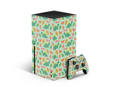 silly stegosaurus dinosaur XBOX DIY Decal