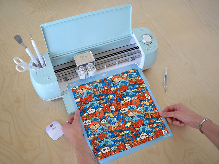 silly sushi japanese Cricut Compatible Vinyl