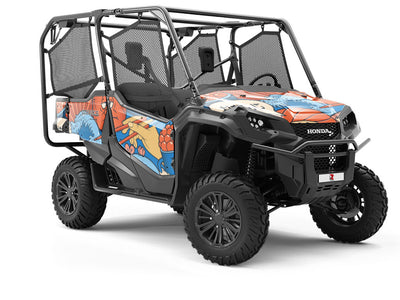 Silly Sushi Food Utility Vehicle Vinyl Wrap