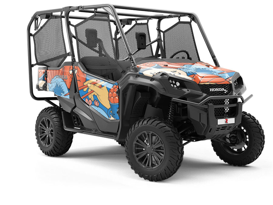 Silly Sushi Food Utility Vehicle Vinyl Wrap