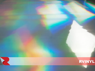 Rwraps™ Reflective Silver Holographic Chrome