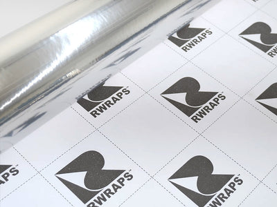 Rwraps Silver Chrome Film~Rwraps Silver Chrome Vinyl Roll~1