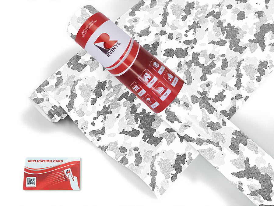 silver flecktarn camouflage Craft Vinyl Roll