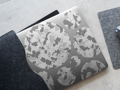 silver flecktarn camouflage DIY Laptop Stickers