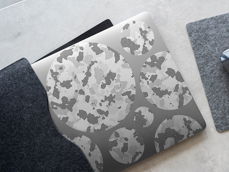 silver flecktarn camouflage DIY Laptop Stickers