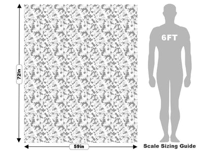 Silver Flecktarn Camouflage Vehicle Wrap Scale~Rwraps Series 914 Silver Flecktarn Camouflage Measurements~2