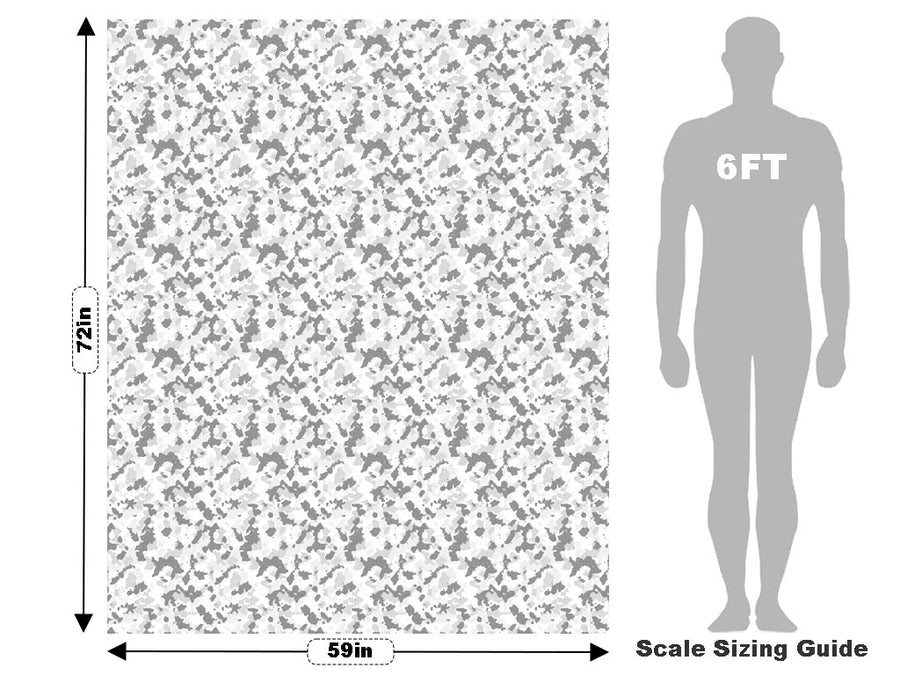 Silver Flecktarn Camouflage Vehicle Wrap Scale~Rwraps Series 914 Silver Flecktarn Camouflage Measurements~2