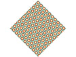 Silver Medallion Retro Vinyl Wrap Pattern