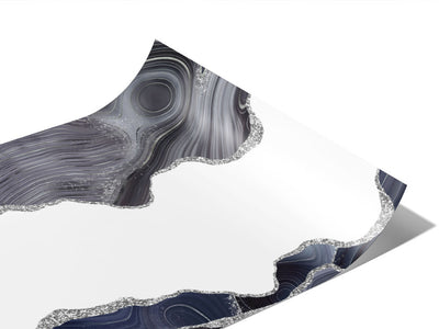 Silver Slices Gemstone Vinyl Wraps~Rwraps Series 914 Digitally Printed Vinyl Wrap~0