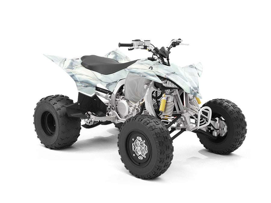 Silver Square Tile ATV Wrapping Vinyl