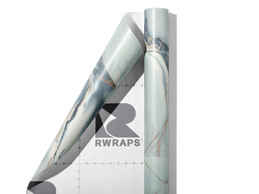 Silver Square Tile Wrap Film Sheets~Rwraps Series 914 Silver Square Tile Scrolled Sheet~4