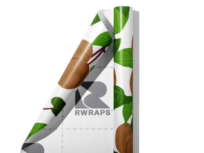 Silver Vine Fruit Wrap Film Sheets~Rwraps Series 914 Silver Vine Fruit Scrolled Sheet~3