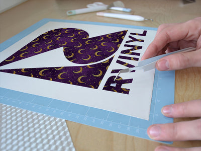 simple celestial horror Easy Weed Craft Vinyl