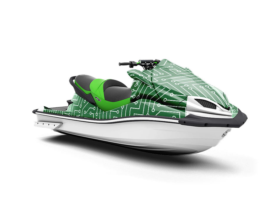Simple Green Technology Jet Ski Vinyl Customized Wrap