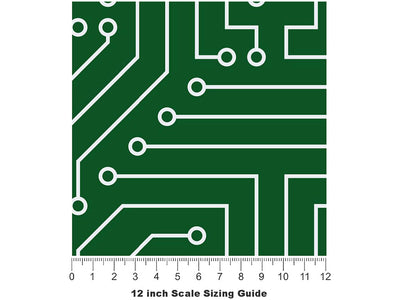 Simple Green Technology Vinyl Film Pattern Size 12 inch Scale~Rwraps Simple Green Technology Sizing Chart~3