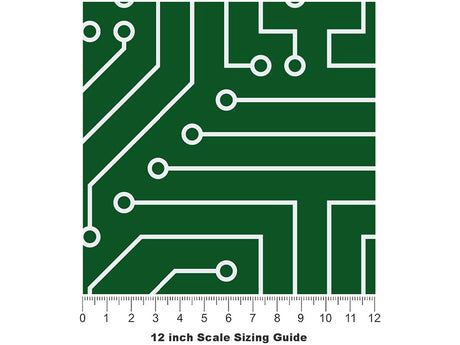 Simple Green Technology Vinyl Film Pattern Size 12 inch Scale~Rwraps Simple Green Technology Sizing Chart~3