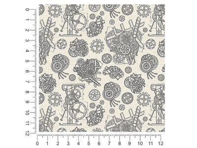 simple mechanisms steampunk 1ft x 1ft Craft Sheets