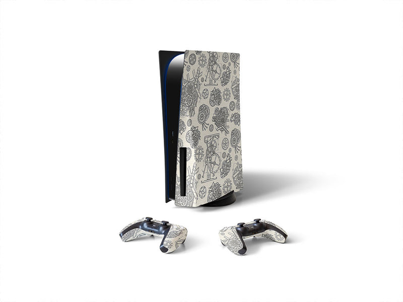 simple mechanisms steampunk Sony PS5 DIY Skin