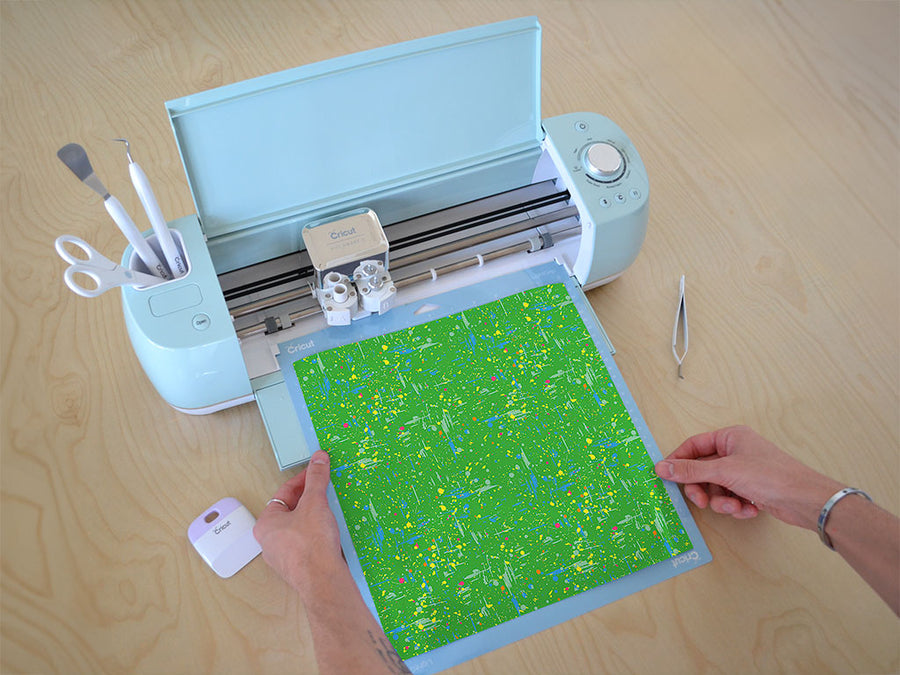 simple memories paint splatter Cricut Compatible Vinyl