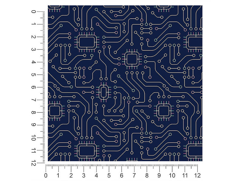 Simple Navy Technology Vehicle Wrap Scale~Rwraps Series 914 Simple Navy Technology Measurements~2