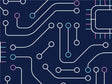 Simple Navy Technology Vinyl Wrap Pattern~Rwraps Series 914 Digitally Printed Vinyl Wrap~0