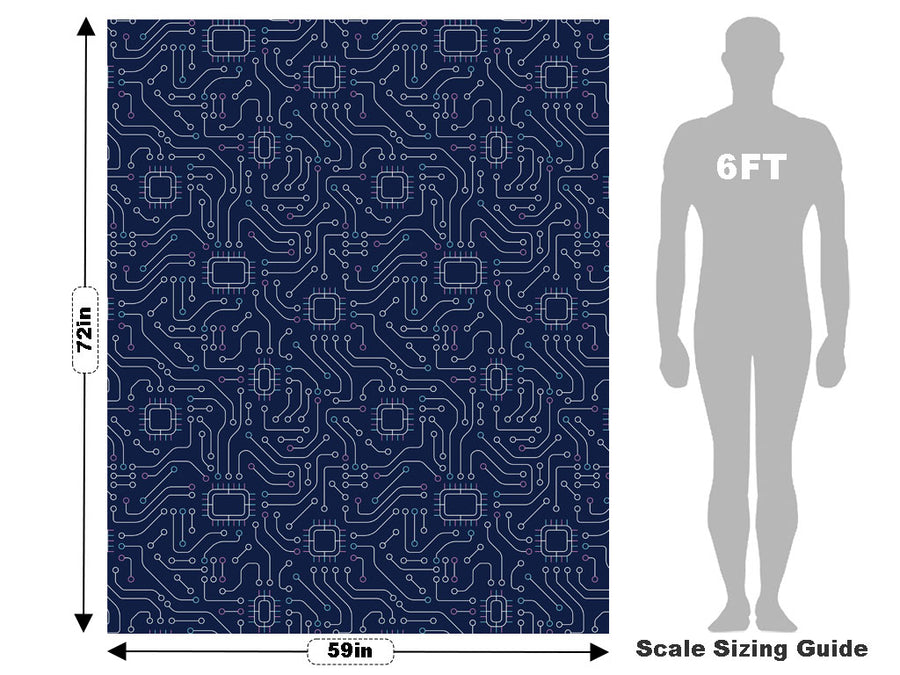 Simple Navy Technology Vehicle Wrap Scale~Rwraps Series 914 Simple Navy Technology Measurements~2
