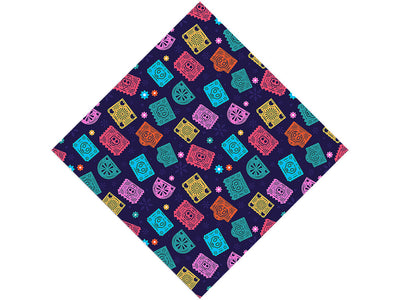 Simple Picado Day of the Dead Vinyl Wrap Pattern