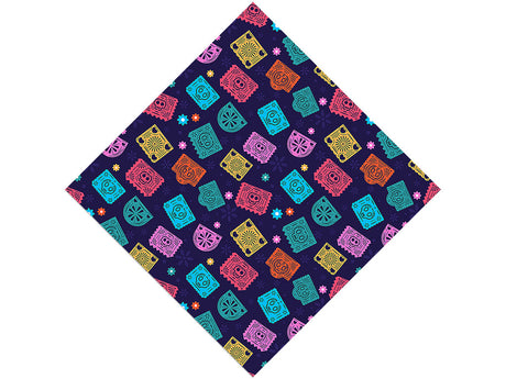 Simple Picado Day of the Dead Vinyl Wrap Pattern