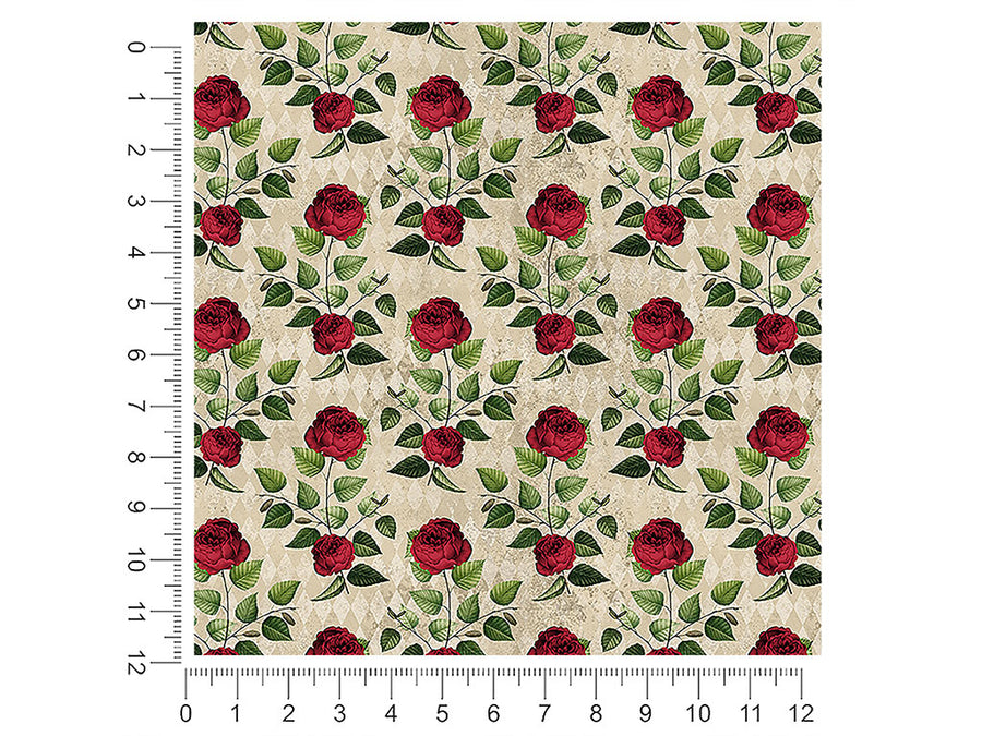 simple roses gothic 1ft x 1ft Craft Sheets