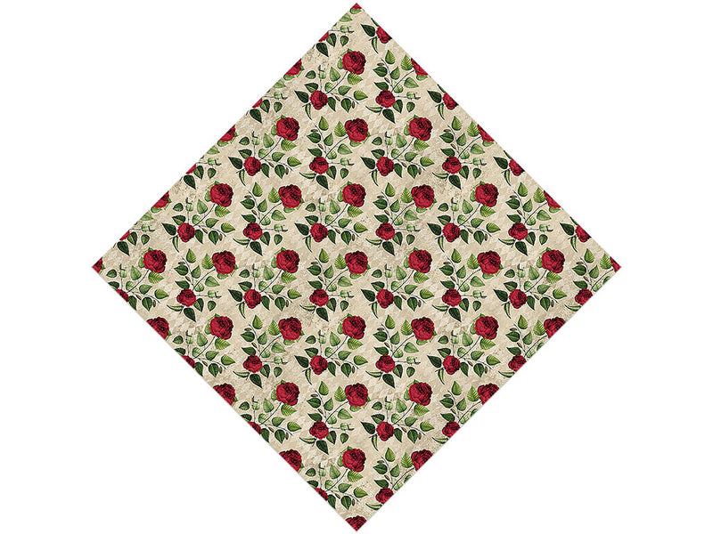 Simple Roses Gothic Vinyl Wrap Pattern