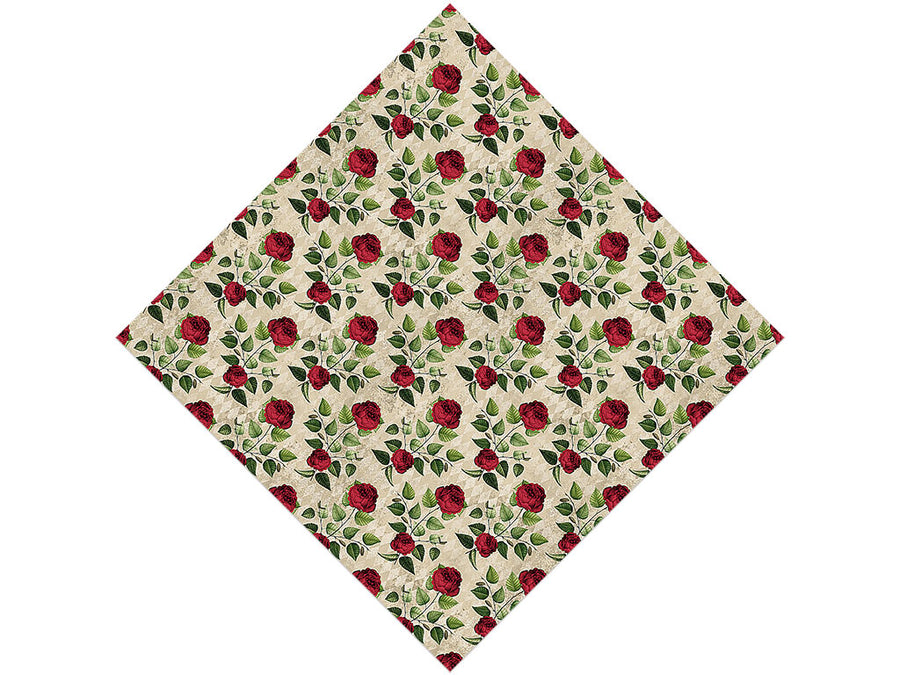 Simple Roses Gothic Vinyl Wrap Pattern