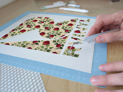 simple roses gothic Easy Weed Craft Vinyl